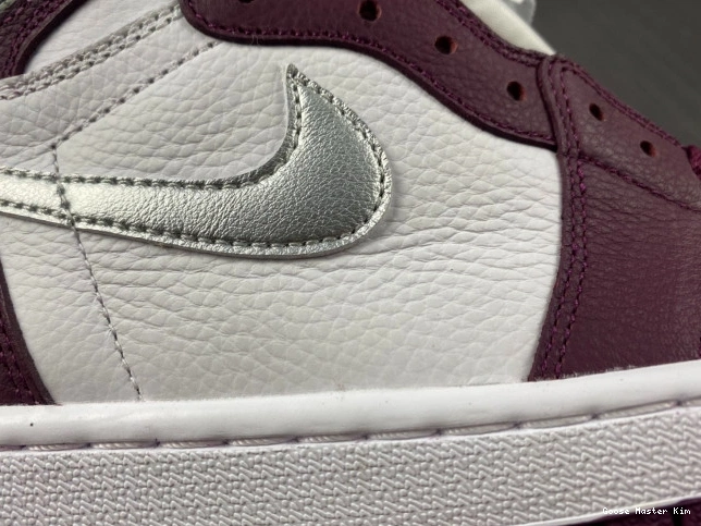 OG Jordan 1 High 555088-611 Bordeaux Air 0724